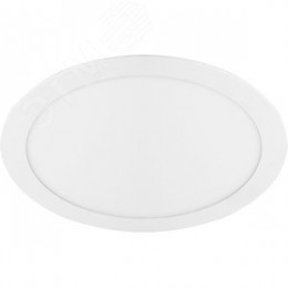 Светильник светодиодный ДВО-24w 4000K 1500Лм slim белый