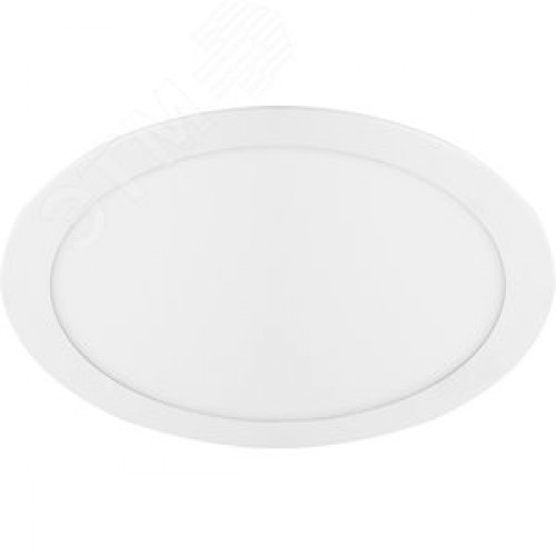 Светильник светодиодный ДВО-24w 4000K 1500Лм slim белый