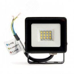 Прожектор светодиодный ДО-10w 4000К 800 Лм IP65 черный