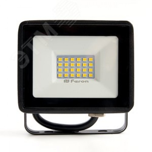 Прожектор светодиодный ДО-30w 4000К 2850 Лм IP65 черный