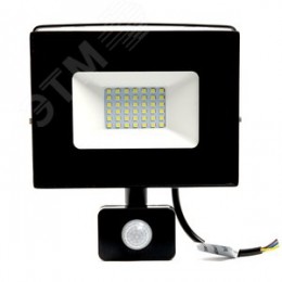 Прожектор светодиодный ДО-50w с ИК-датчиком 6400K 4750 Лм IP44