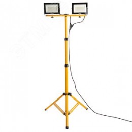 Прожекторы светодиодные ДО-2х30 на штативе 6400К 5400 Лм IP65