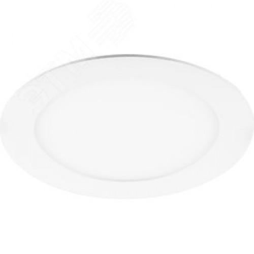 Светильник светодиодный ДВО-15w 4000K 1050Лм slim белый