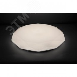 Светильник светодиодный ДБО-36w матовый с эффектом Звездного неба регулировкой цветовой температуры 3000-6500К светового потока max 2900Лм и режима освещенности с пультом управления и таймером выключения