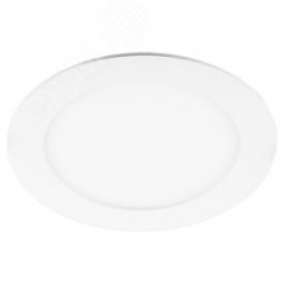 Светильник светодиодный ДВО-15w 6400К 1050Лм slim белый