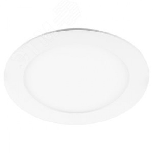 Светильник светодиодный ДВО-15w 6400К 1050Лм slim белый