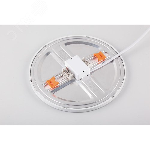 Светильник светодиодный ДВО-9w 4000K 720Лм slim белый с регулируемым монтажным диаметром (до 100мм)