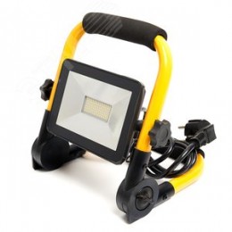 Прожектор светодиодный ДО-50w переносной 6400K 4000 Лм IP65