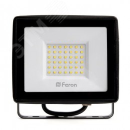 Прожектор светодиодный ДО-50w 6400К 4000 Лм IP65 черный