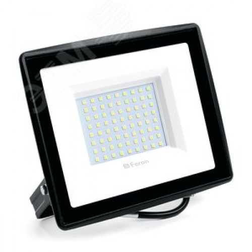 Прожектор светодиодный ДО-100w 6400К 9500 Лм IP65 черный