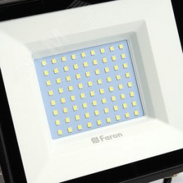 Прожектор светодиодный ДО-100w 6400К 9500 Лм IP65 черный