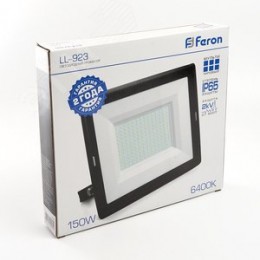 Прожектор светодиодный ДО-150w 6400К 14250 Лм IP65 черный