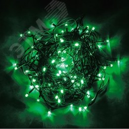 Гирлянда линейная LED зеленый 2 м с контроллером