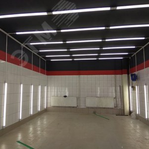 Светильник светодиодный ДПО-18вт 4000К призма металл (аналог ЛПО-2х18)