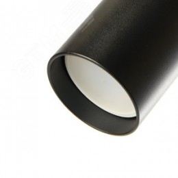 Светильник трековый на шинопровод ДПО GU10 без лампы IP40 черный