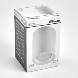 Светильник ДПО GU10 без лампы белый