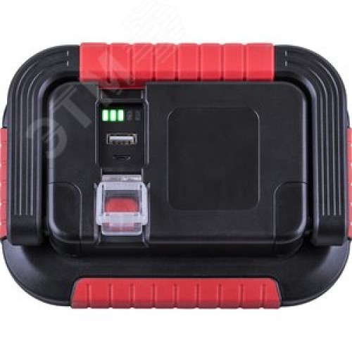 Прожектор светодиодный ДО-10w переносной аккумуляторный 6400К 700 Лм IP44 с ручкой