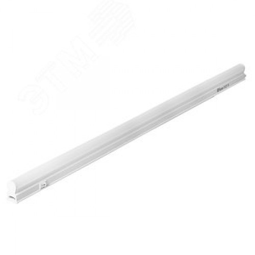 Светильник светодиодный ДПО-16w 4000К 1400Лм пластик Т5 IP20 с выключателем и сетевым шнуром