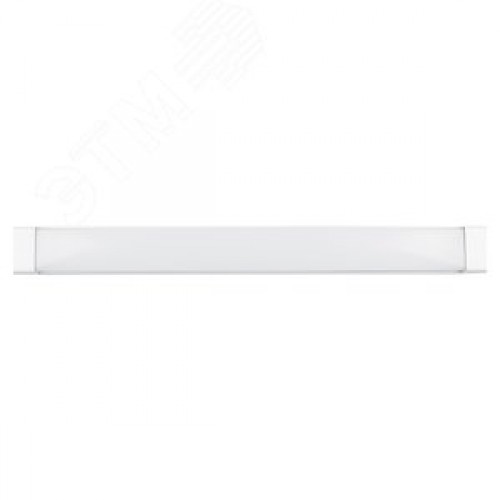 Светильник светодиодный ДПО-18вт 6500К матовый металл (аналог ЛПО-2х18)