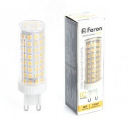 Лампа светодиодная LED 15вт 230в G9 теплый капсульная