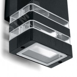 Светильник НБУ-2х60w вверх/вниз Е27 IP54 черный