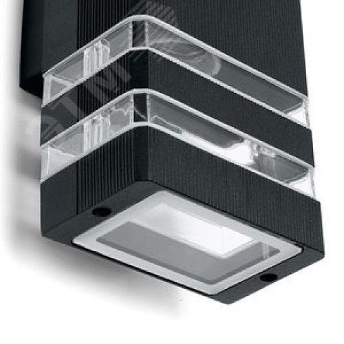 Светильник НБУ-2х60w вверх/вниз Е27 IP54 черный