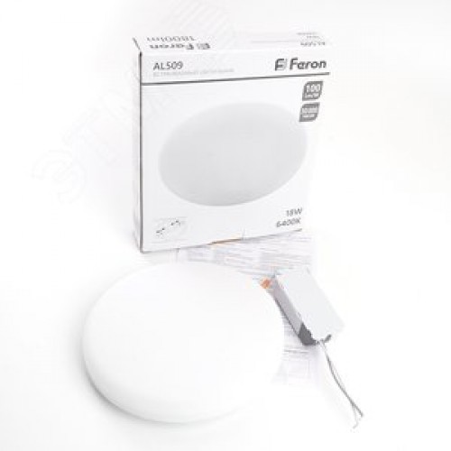 Светильник светодиодный ДВО-18w 4000К 1800Лм slim белый с регулируемым монтажным диаметром (до 130мм)