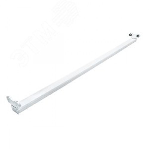 Светильник ДПО-2х18w без стекла под светодиодные лампы G13 металл