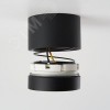 Светильник ДПО-12w GX53 без лампы черный