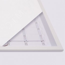 Светильник светодиодный ДВО-40w 595х595х32 4000К 4200Лм матовый с равномерной засветкой IP54