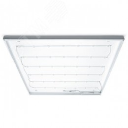 Светильник светодиодный ДВО-40w 595х595х25 6500К 3500Лм матовый с равномерной засветкой IP40