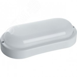 Светильник светодиодный ДБП-12w 4000К 900 Лм IP65 овал белый ЖКХ