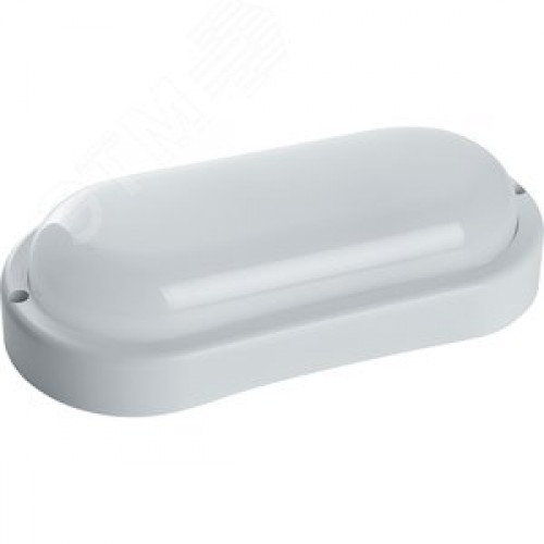 Светильник светодиодный ДБП-12w 6500К 900 Лм IP65 овал белый ЖКХ