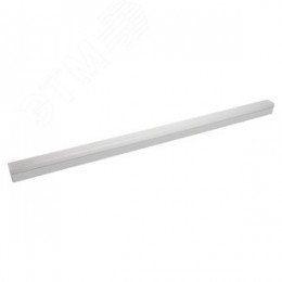 Светильник светодиодный ДПО-36вт 4000К 3600Лм линейный рассеиватель матовый в алюминиевом корпусе белый