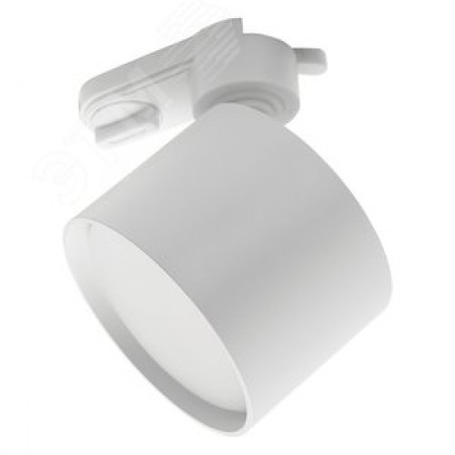 Светильник трековый на шинопровод ДПО-15w GX53 без лампы IP40 белый