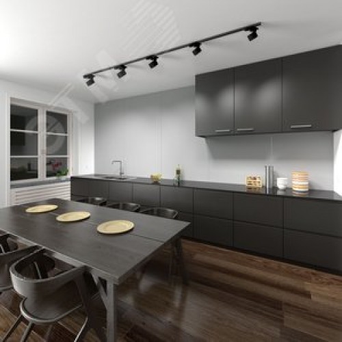 Светильник трековый на шинопровод ДПО-15w GX53 без лампы IP40 белый