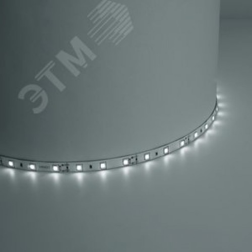 Лента светодиодная 4.8Вт/м 12В 4000К IP20 60LED/м LS603