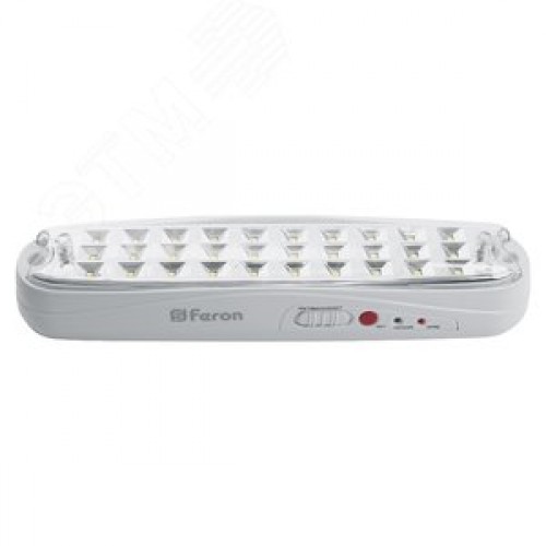 Светильник аварийный светодиодный LEDх30 3ч универсальный с наклейкой ВЫХОД