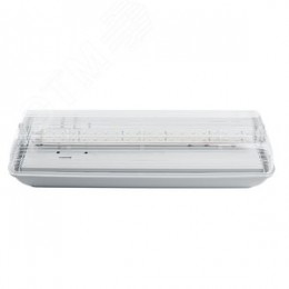 Светильник аварийный светодиодный LEDх20 3ч универсальный IP65 с наклейкой ВЫХОД