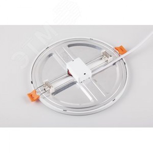 Светильник светодиодный ДВО-9w 2700К 720Лм slim белый с регулируемым монтажным диаметром (до 100мм)