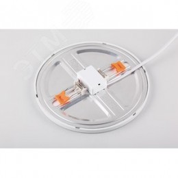 Светильник светодиодный ДВО-9w 2700К 720Лм slim белый с регулируемым монтажным диаметром (до 100мм)