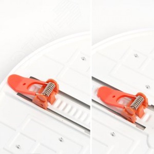 Светильник светодиодный ДВО-34w 6400К 3400Лм slim белый с регулируемым монтажным диаметром (до 210мм)