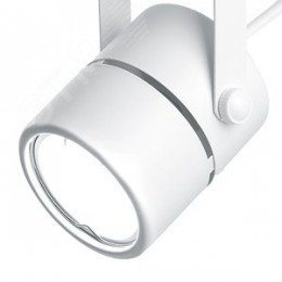 Светильник трековый на шинопровод ДПО GU10 без лампы белый