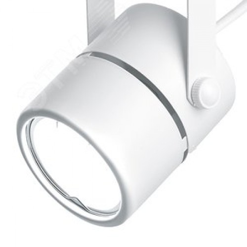 Светильник трековый на шинопровод ДПО GU10 без лампы белый