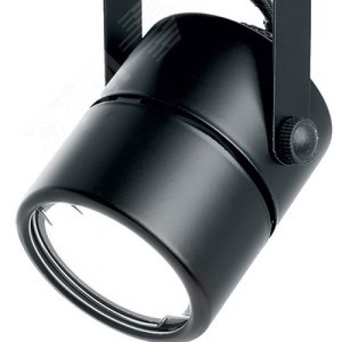Светильник трековый на шинопровод ДПО GU10 без лампы черный