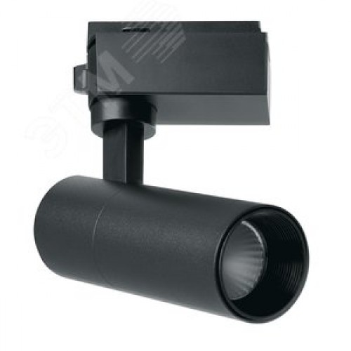 Светильник светодиодный трековый на шинопровод ДПО-24w 4000К 2160 Лм черный .ONE