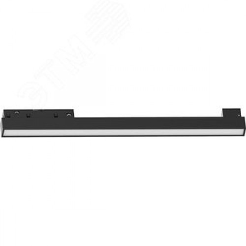 Светильник светодиодный трековый магнитный на шинопровод ДПО-18w 4000К 1440Лм 48v черный