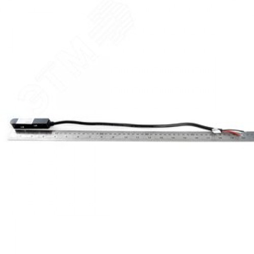 Соединитель-коннектор черный для низковольтного шинопровода