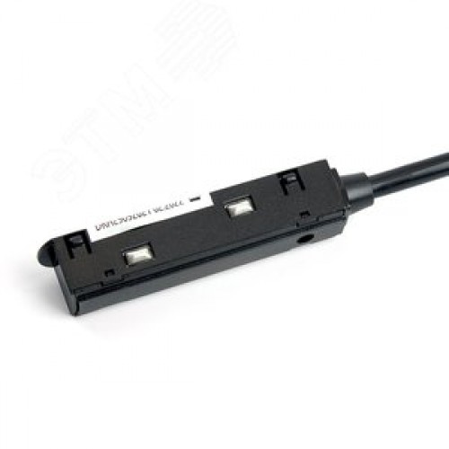 Соединитель-коннектор гибкий черный для низковольтного шинопровода