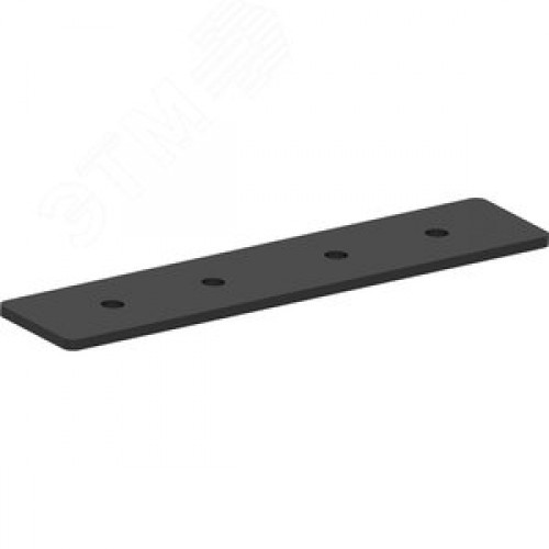 Соединитель прямой черный для низковольтного шинопровода